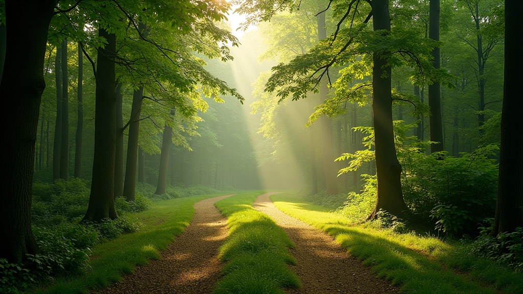 Prachtig landschap van de Ardennen met bossen en natuur