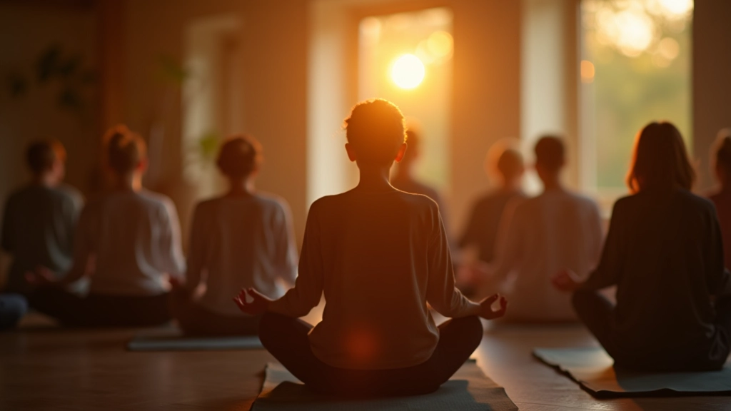 Groepsmeditatie sessie