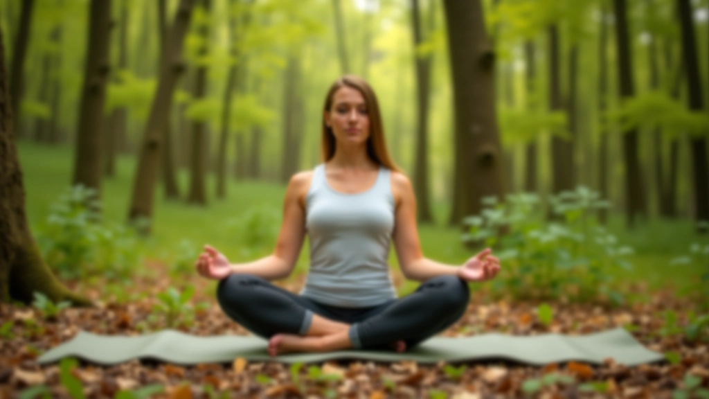 Lichaamsscan oefening in natuur